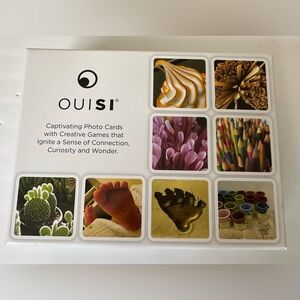 OuiSi 12 Creative Games 210 Photo Cards Game 2024 Award Winner Family OPEN BOX